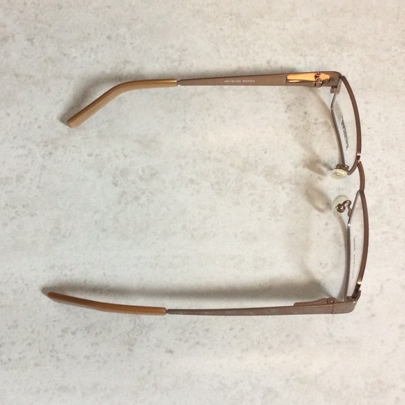 NWT Seventeen copper retro metal eyeglasses new old stock - Picture 6 of 16